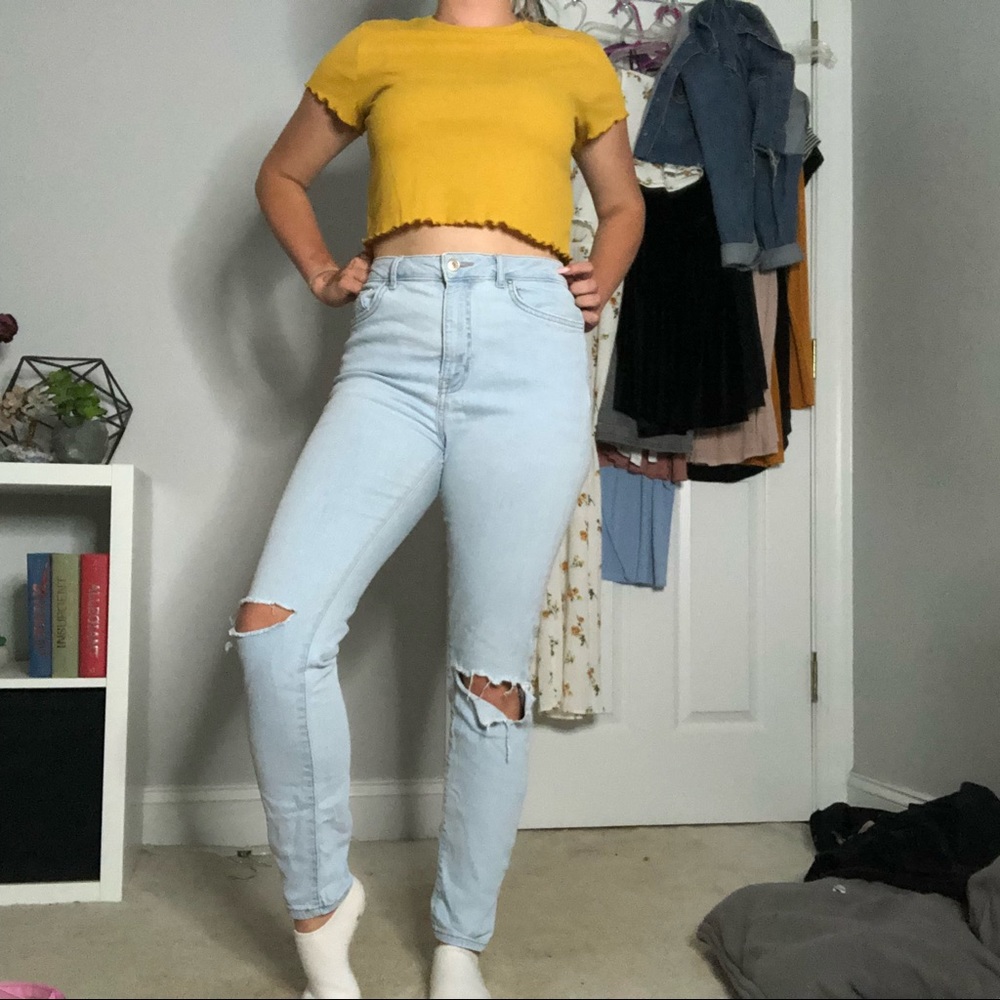 forever 21 high waisted jeans